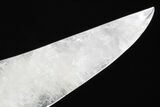 Polished Quartz Crystal Sword With Artistic Stand #206842-9